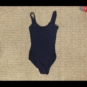 Navy blue Capezio leotard